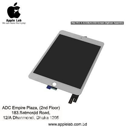 iPad Mini 4 A1538 / A1550 Screen Digitizer Assembly